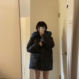 Uniqlo * JW Anderson dark navy puffer jacket